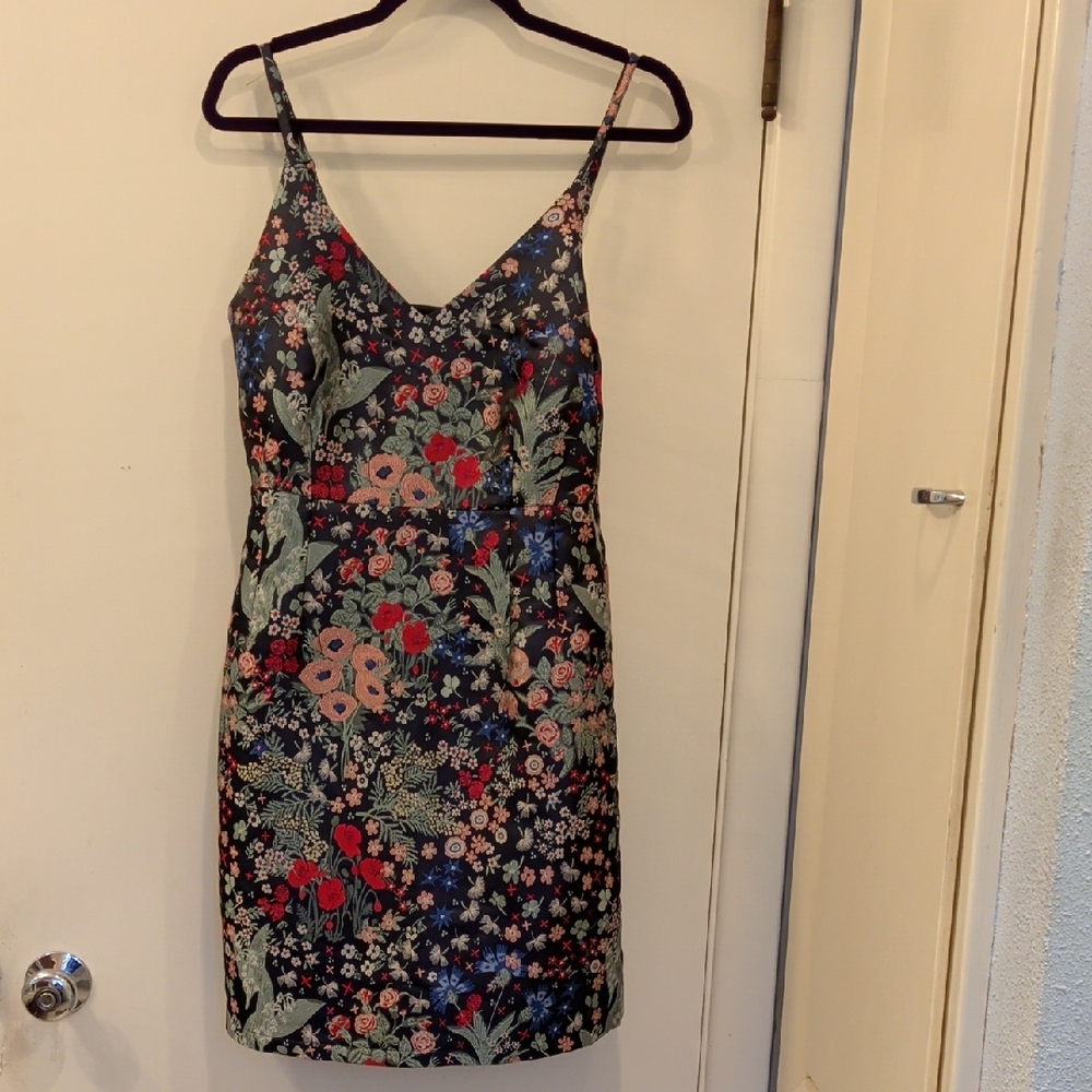 Frank And Oak Brocade Mini Dress